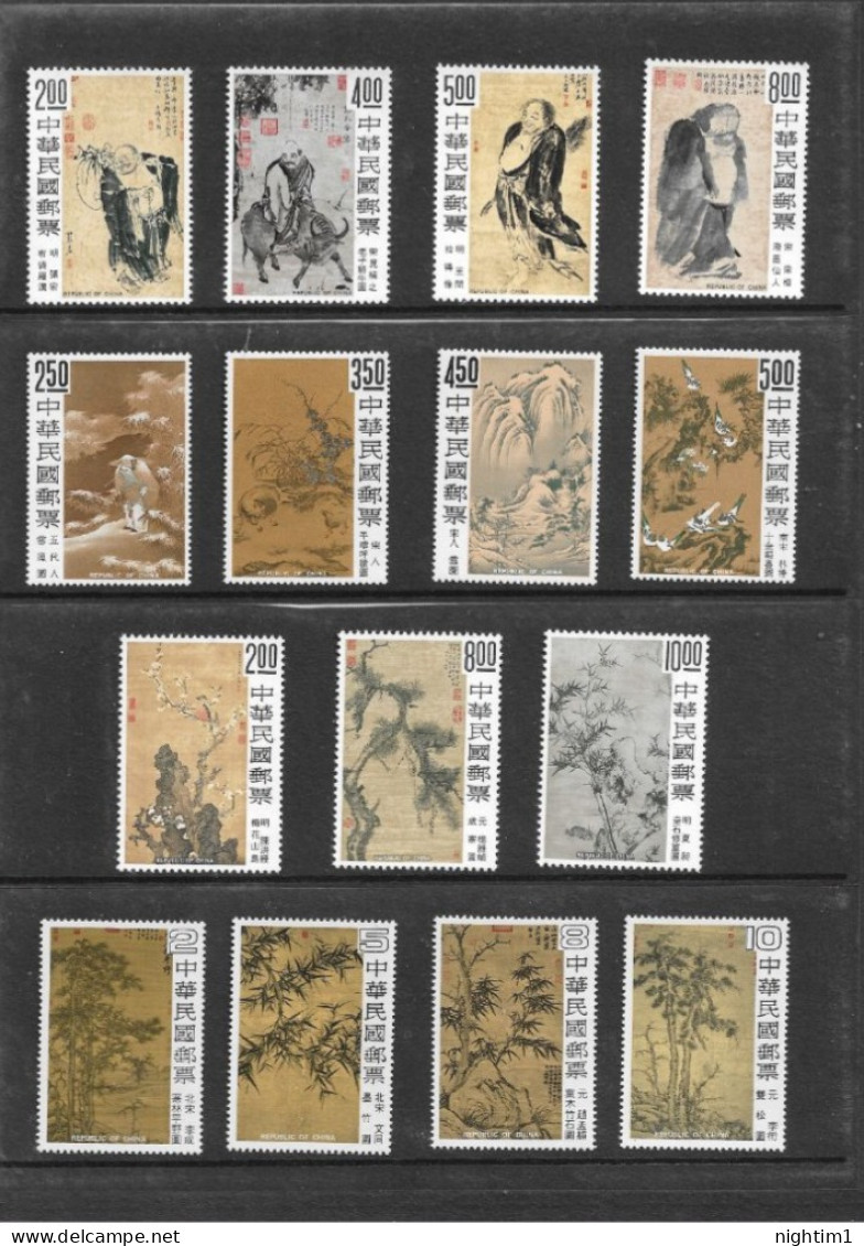 CHINA COLLECTION. CHINESE COMMEMORATIVES. UNMOUNTED MINT. VARIOUS SETS. - Usati