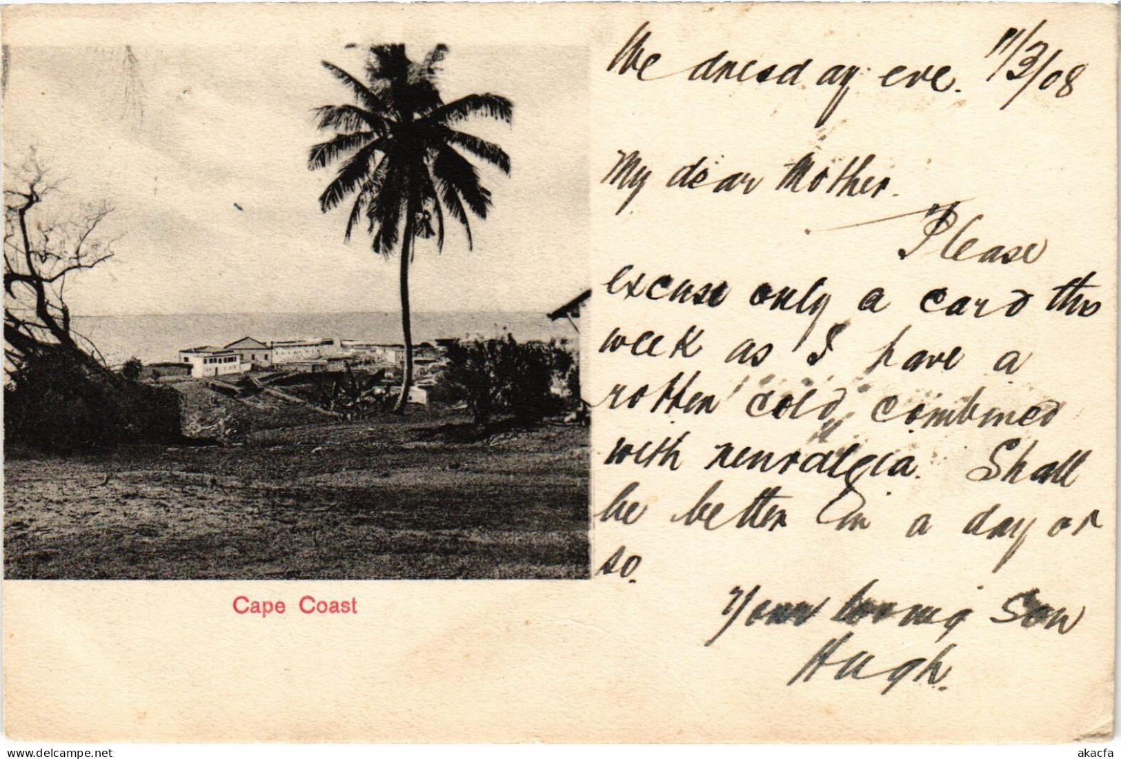 PC GOLD COAST GHANA CAPE COAST (a53356) - Ghana - Gold Coast