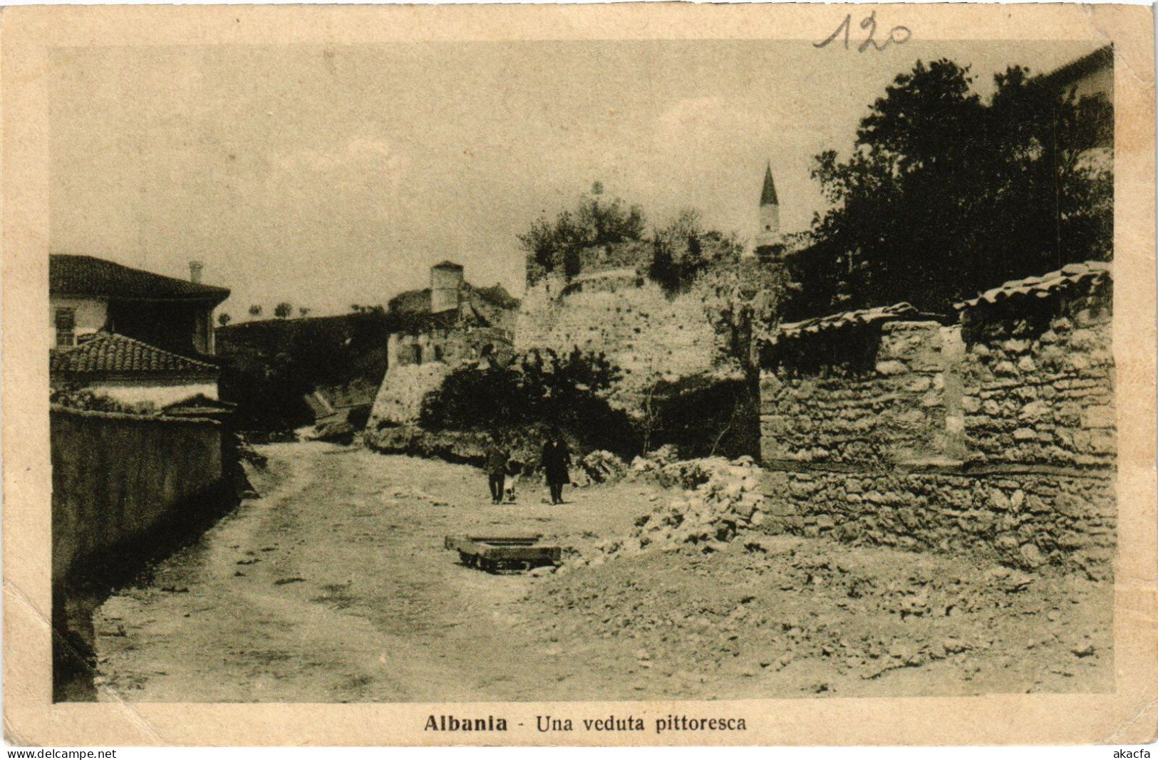 PC ALBANIA UNA VEDUDA PITTORESCA (a53201) - Albania