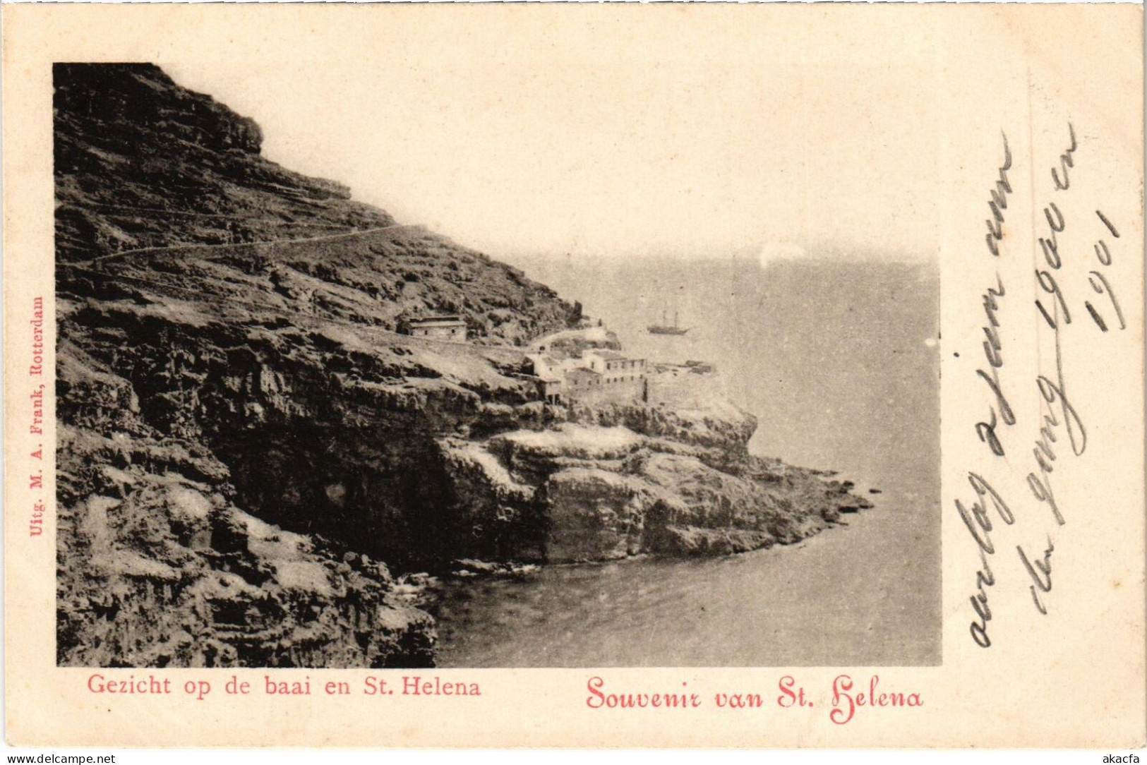 PC SAINT HELENA ISLAND ST. HELENA THE BAY (a53149) - Santa Helena