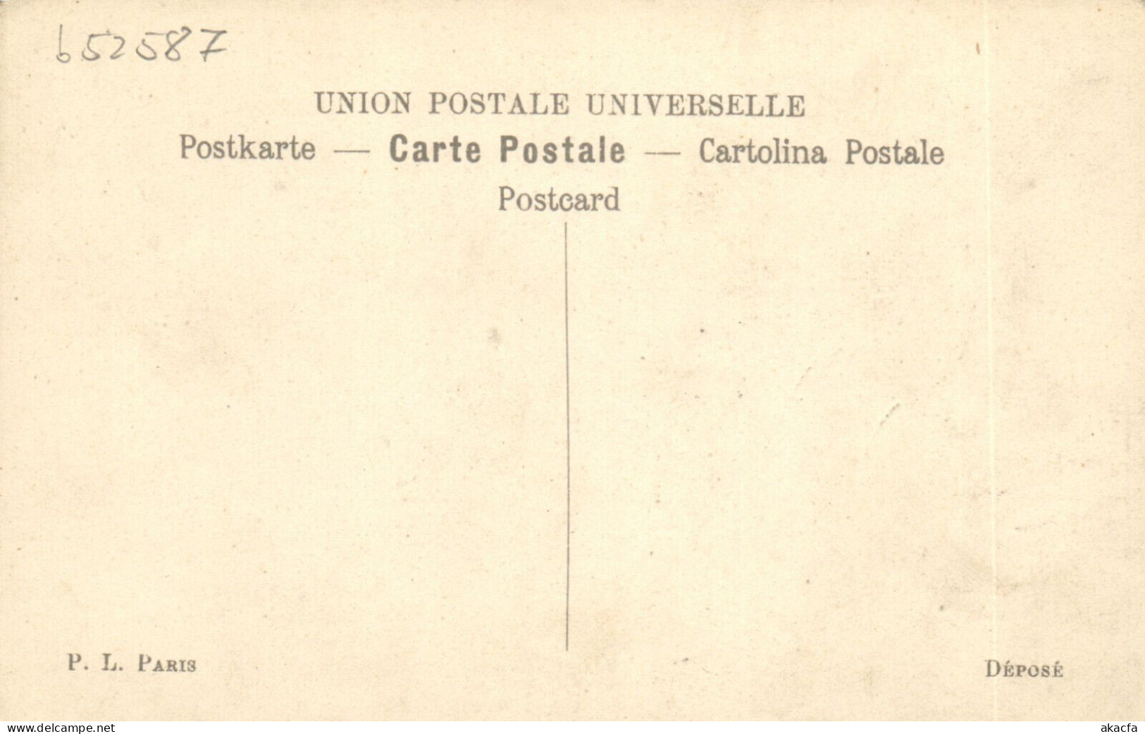 PC ARTIST SIGNED, LION, JE SUIS TROP OCCUPÉ, Vintage Postcard (b52587) - Lion