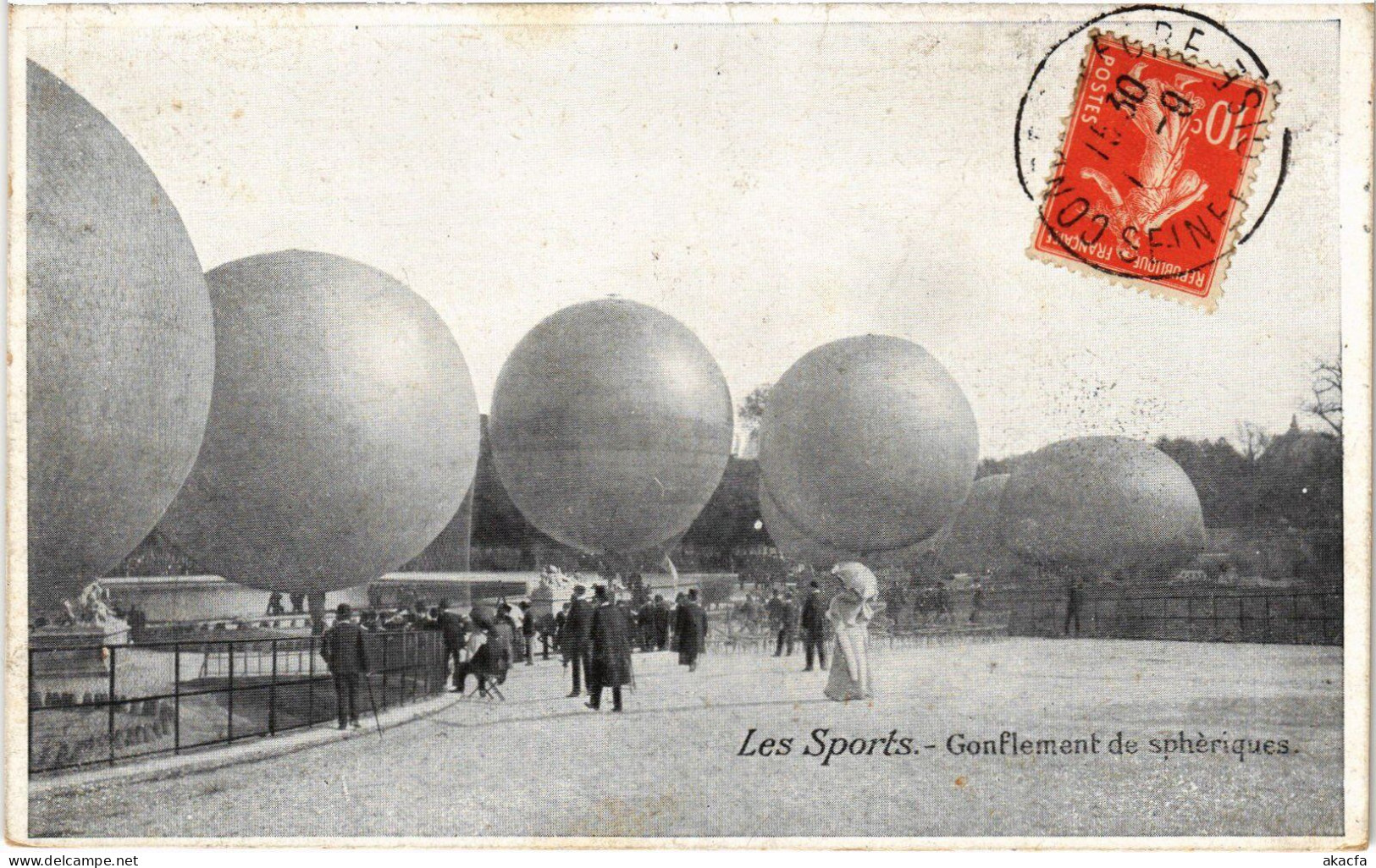 PC AVIATION BALLOON GONFLEMENT DE SPHÉRIQUES (a53956) - Balloons