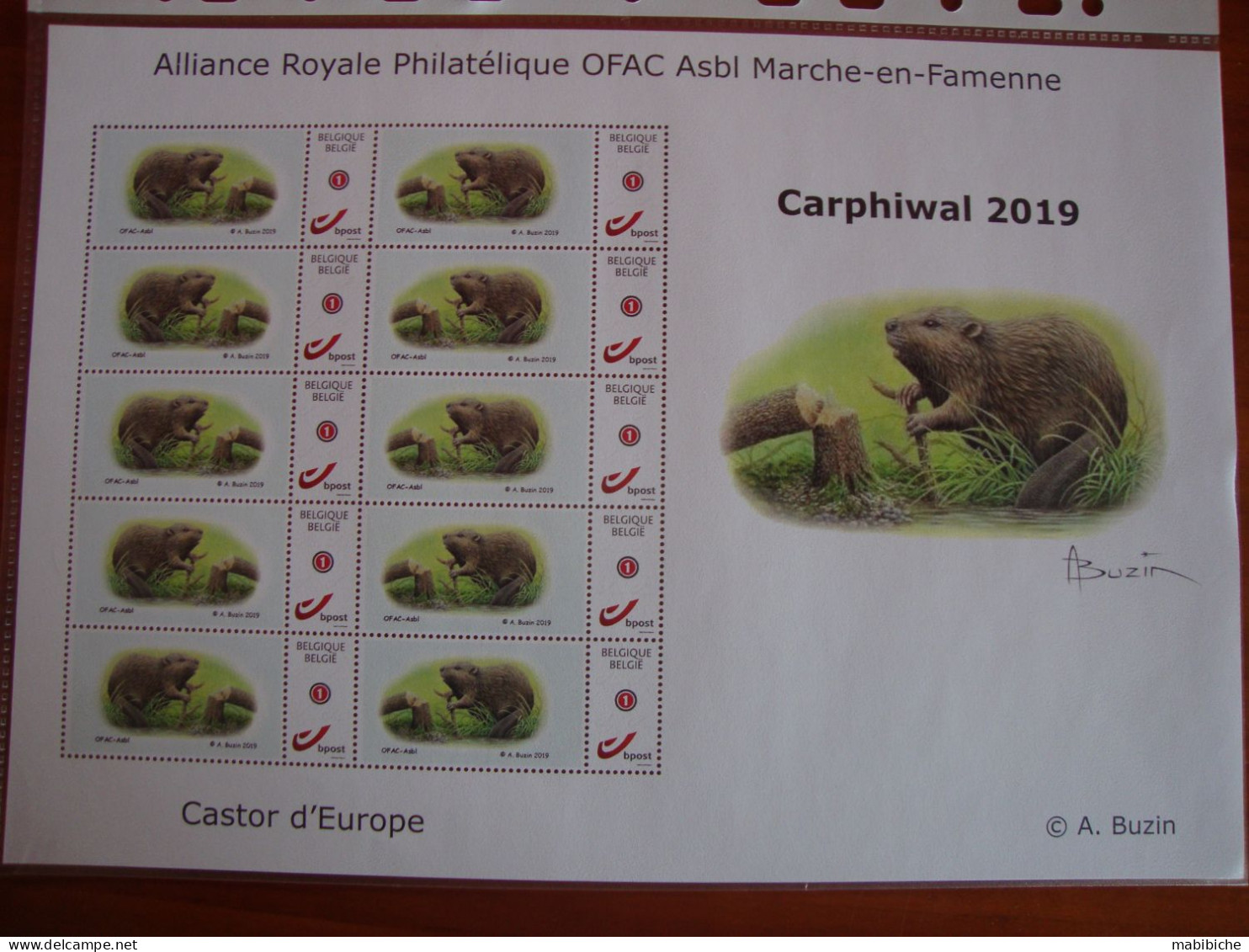 Feuille De My-stamp De 2019. - Mint