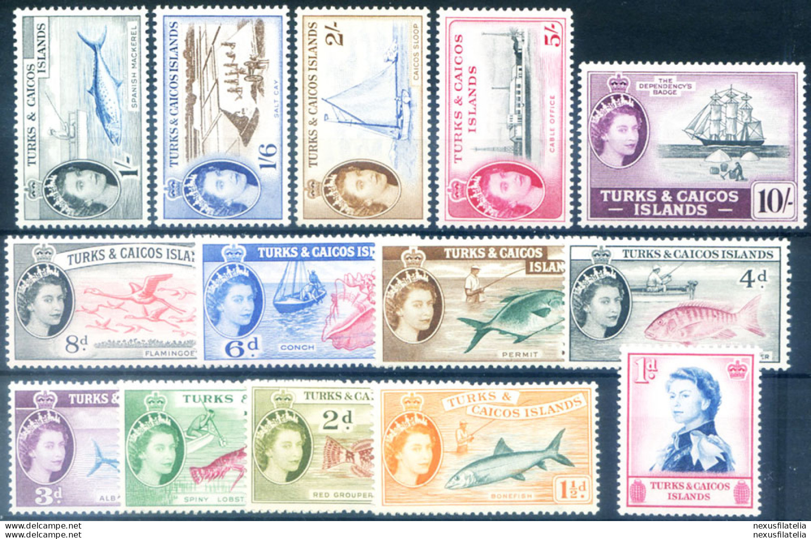 Definitiva. Pittorica 1957-1960. Linguellati. - Turks And Caicos