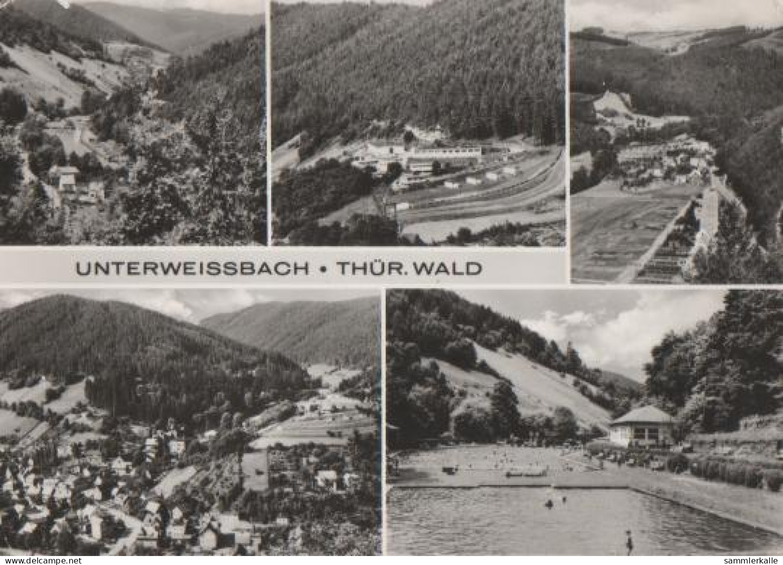 16698 - Oberweissbach - Unterweissbach - Thür. Wald - 1972 - Oberweissbach