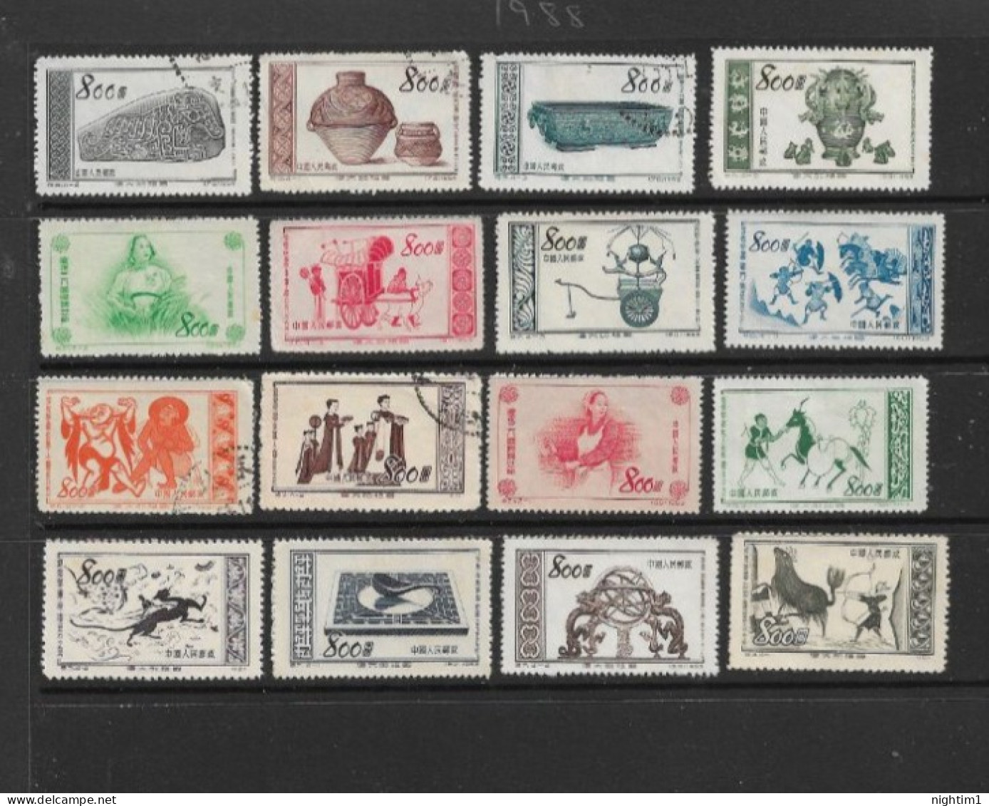 CHINA COLLECTION. CHINESE EARLY COMMEMORATIVES. - Oblitérés
