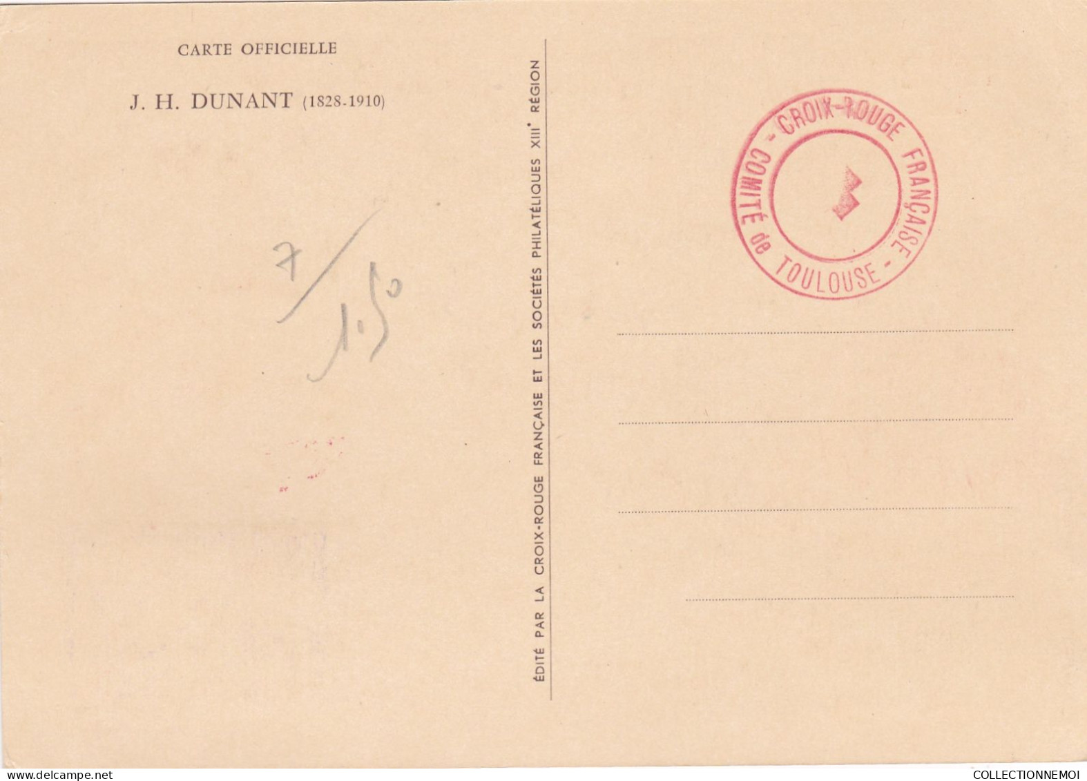 Carte Maximum 1958 ,, N° 966/67 CROIX ROUGE ,,,, - 1950-1959