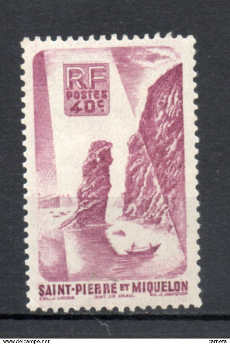 SAINT PIERRE ET MIQUELON N° 327  NEUF SANS CHARNIERE COTE  0.75€   PAYSAGE - Ungebraucht