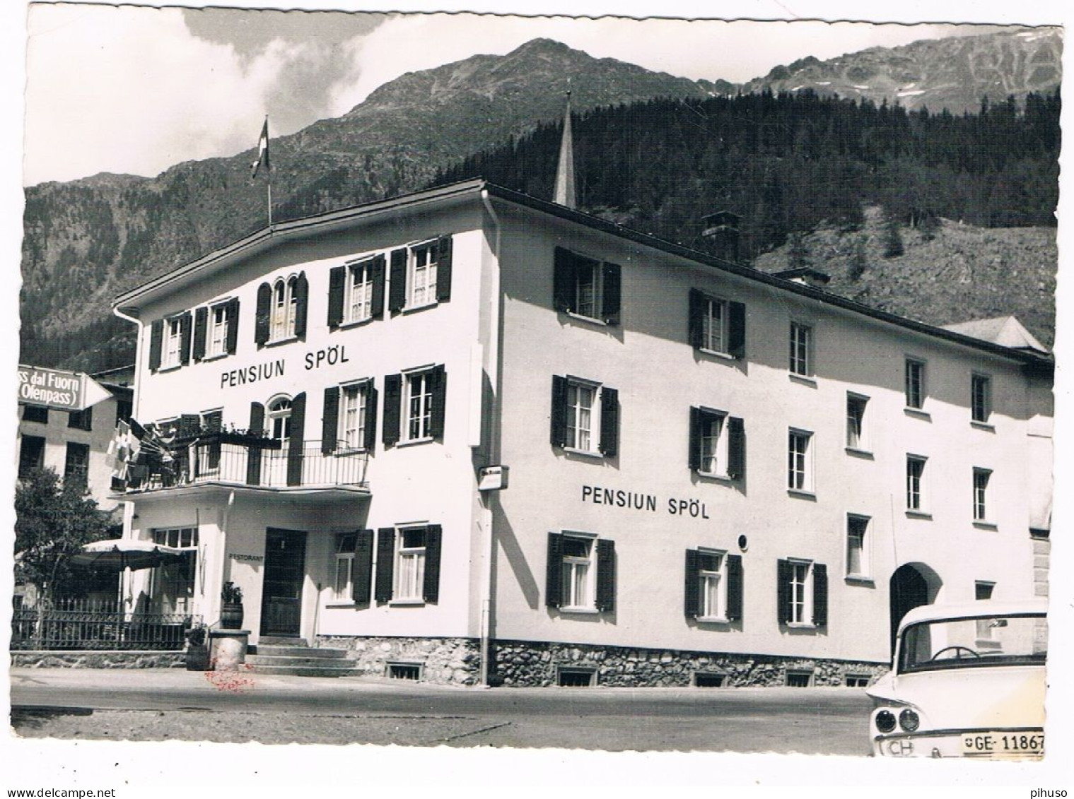 CH-8467  ZERNEZ : Pensio Restaurant Spöl - Zernez