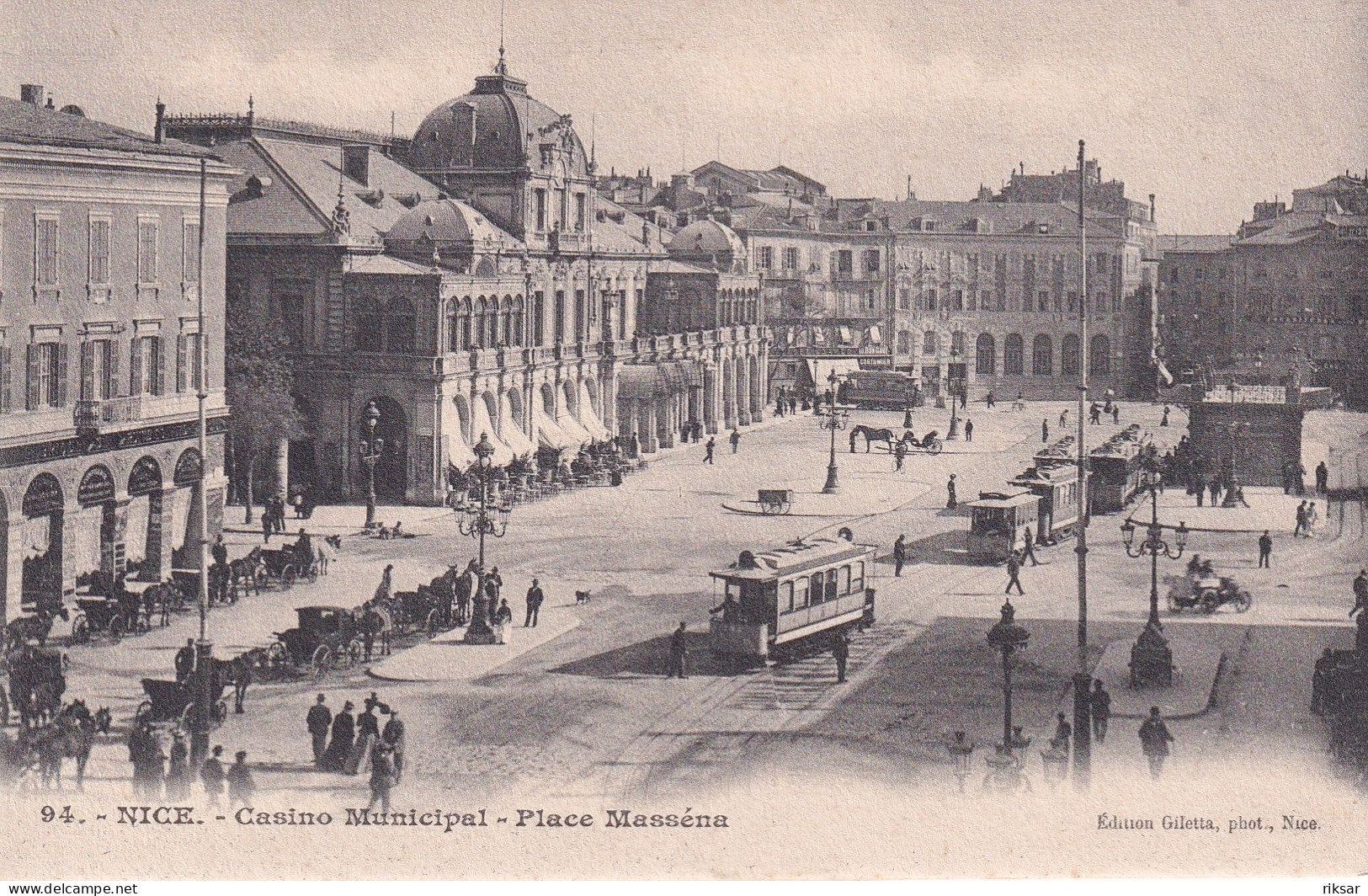 NICE(CASINO) TRAMWAY - Monuments, édifices