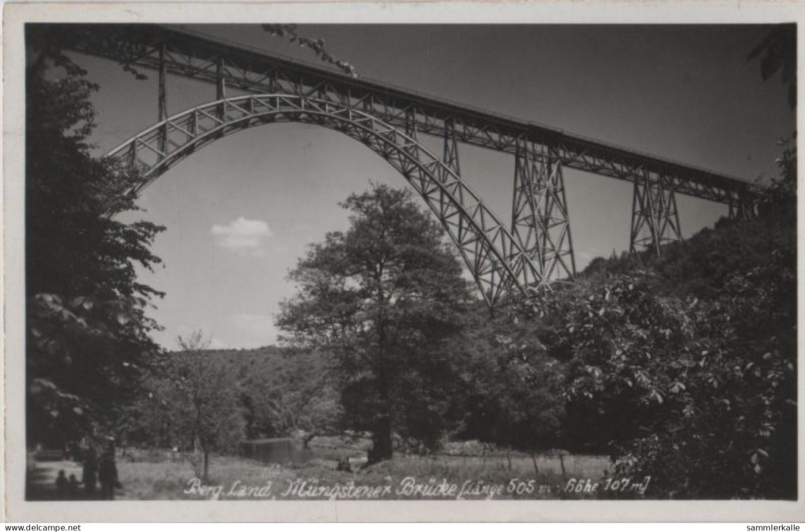 54553 - Müngstener Brücke - 1938 - Puentes