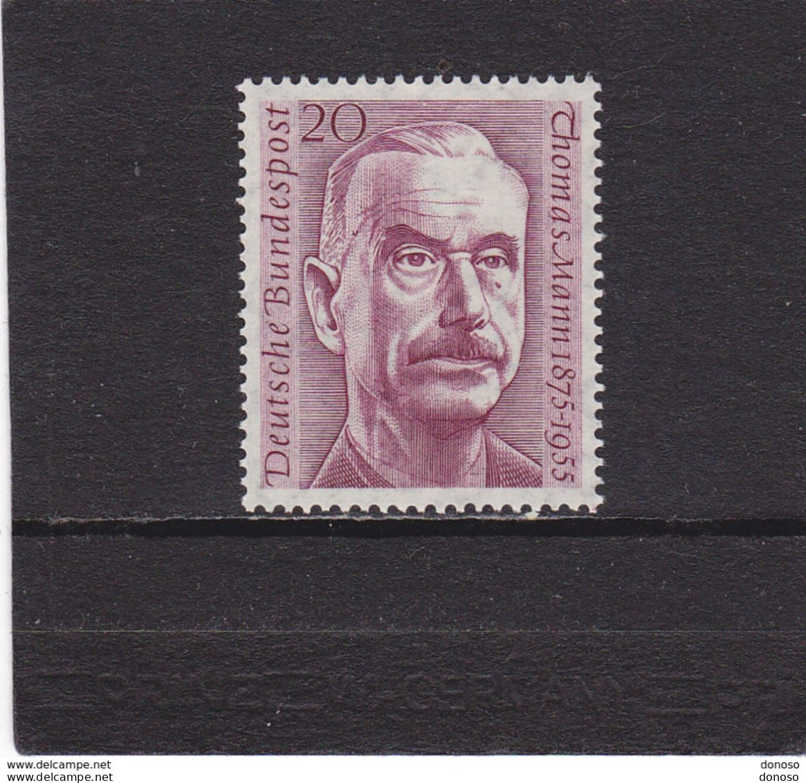 Allemagne RFA 1956 THOMAS MANN PRIX NOBEL Yvert 113; Michel 237 NEUF** MNH à 10% Cote 4,50 Euros - Ungebraucht