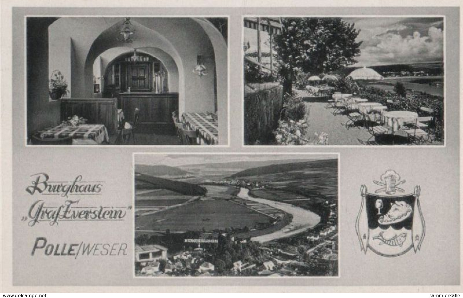 85633 - Polle - Brauhaus Graf Everstein - 1954 - Holzminden