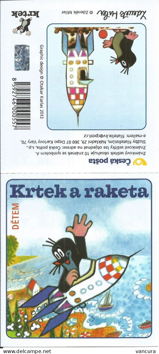 **booklet 766 A,b,c Czech Republic Mole On The Rocket 2017 1st, 2nd And 3rd Edition - Neufs
