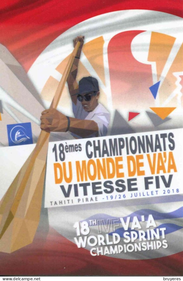 ENTIER POSTAL** De 2018 Sur CP Avec Timbre Et Illust. "18e CHAMPIONNAT DU MONDE DE VA A VITESSE FIV" - Enteros Postales