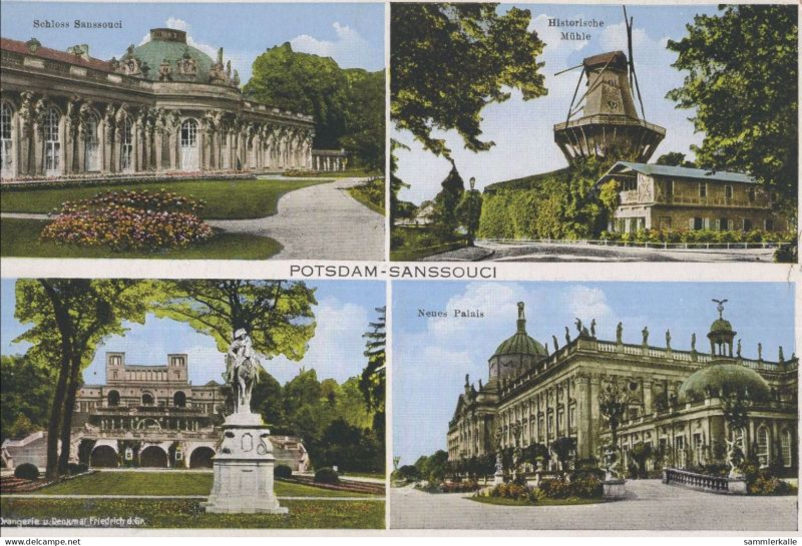 127271 - Potsdam, Sanssouci - 4 Bilder - Potsdam