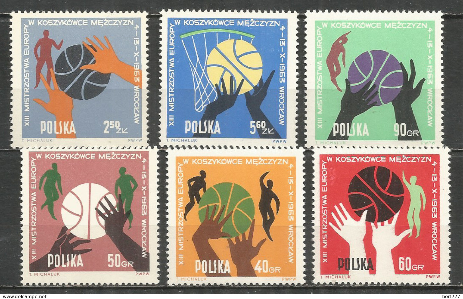 Poland 1963 Year, MNH (**), Set  Sport - Nuevos