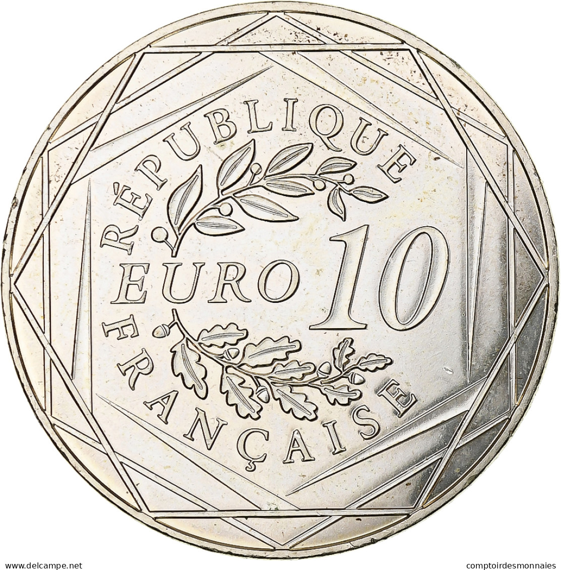 France, 10 Euro, Coq, 2016, Monnaie De Paris, SPL, Argent - France