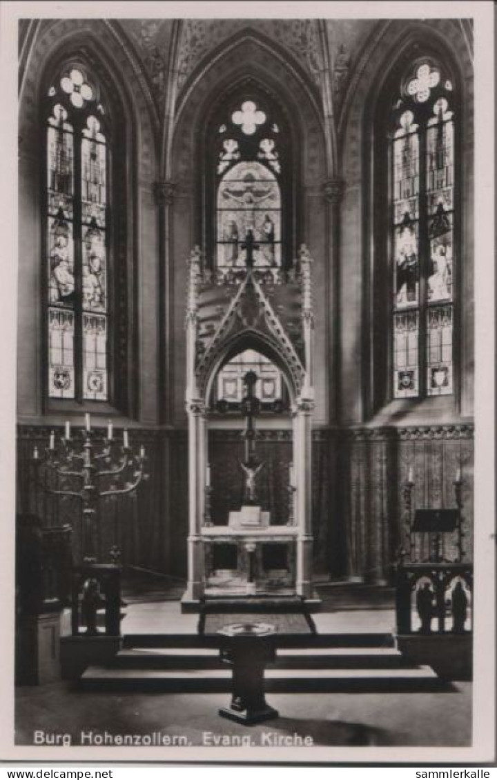 41124 - Burg Hohenzollern Bei Bisingen - Evang. Kirche - Ca. 1955 - Balingen