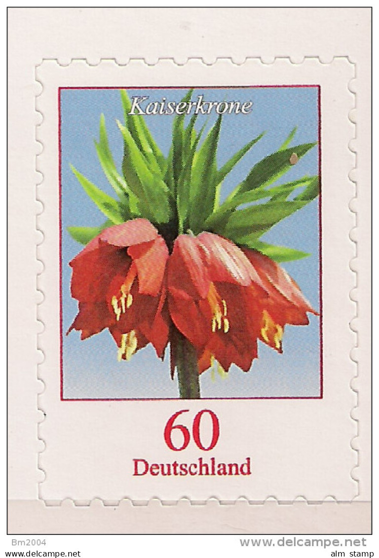 2013  Deutschland  Germany  Mi. 3046 Booklet Stamp  **MNH Blumen  Kaiserkrone (Fritillaria Imperialis) - Ongebruikt