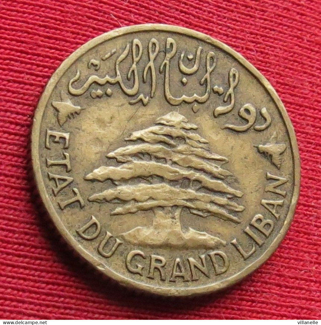 Lebanon 5 Piastres 1936 Liban Libano Libanon   W ºº - Liban