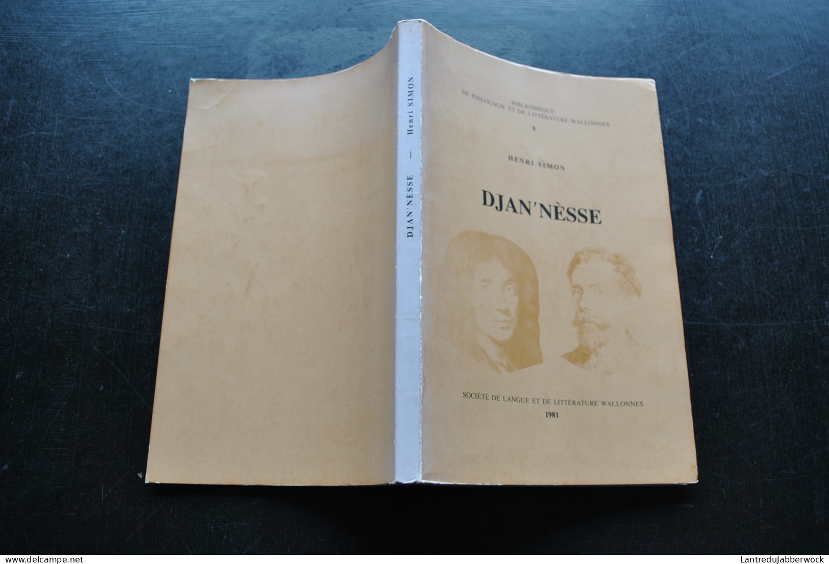 Henri SIMON Djan-Nèsse Traduction En Dialecte Liégeois De Le Tartuffe Molière 1981 Théâtre Wallonne Littérature Belge - Belgique