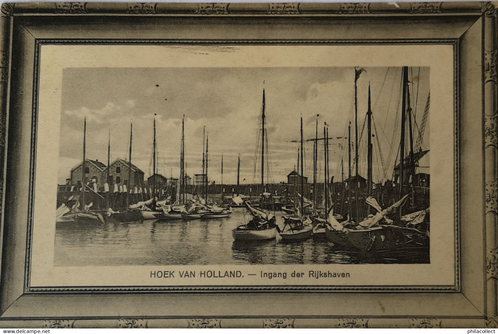 Hoek Van Holland // Ingang Der Rijks Haven 1913 - Hoek Van Holland