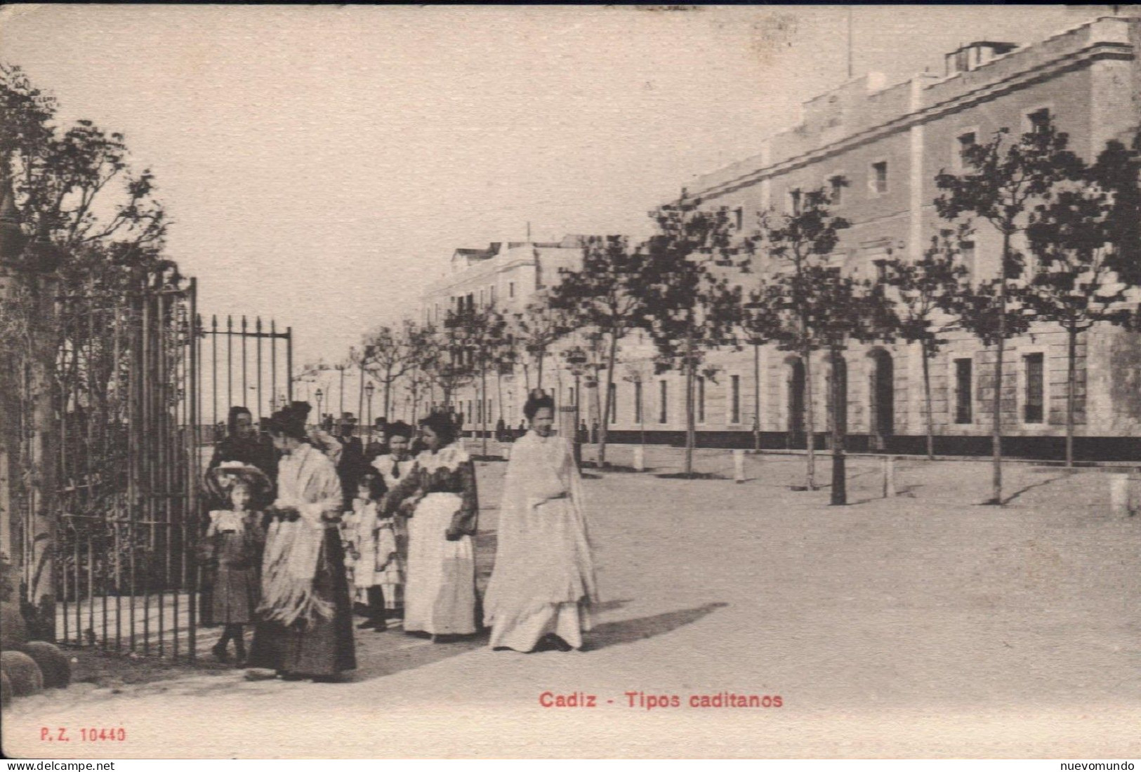 Cádiz Tipos Caditanos. Gazapo De Imprenta. Editor P.Z. - Cádiz