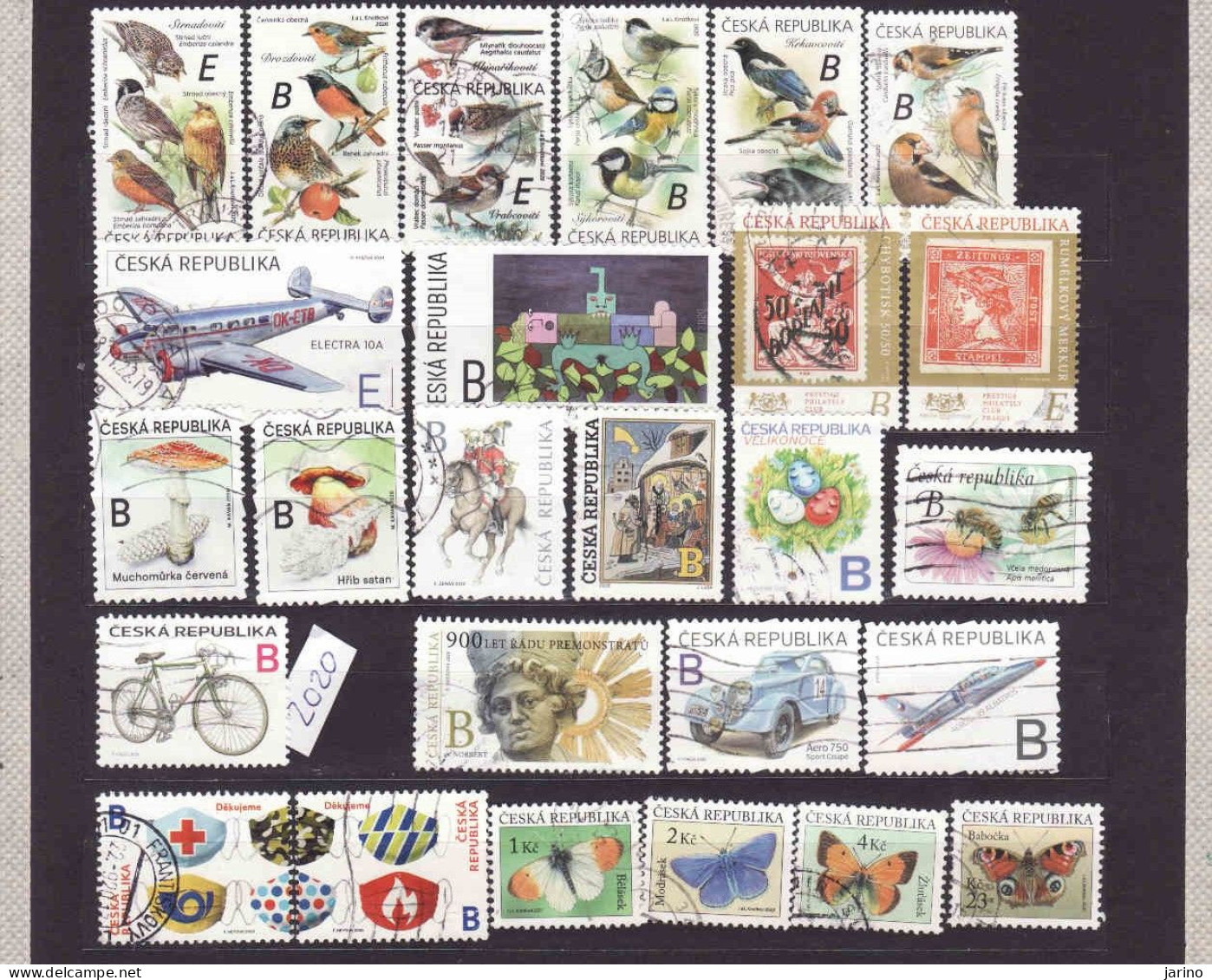 Tchechische Republik 2020, Gebraucht - Used - Obliteré - Used Stamps