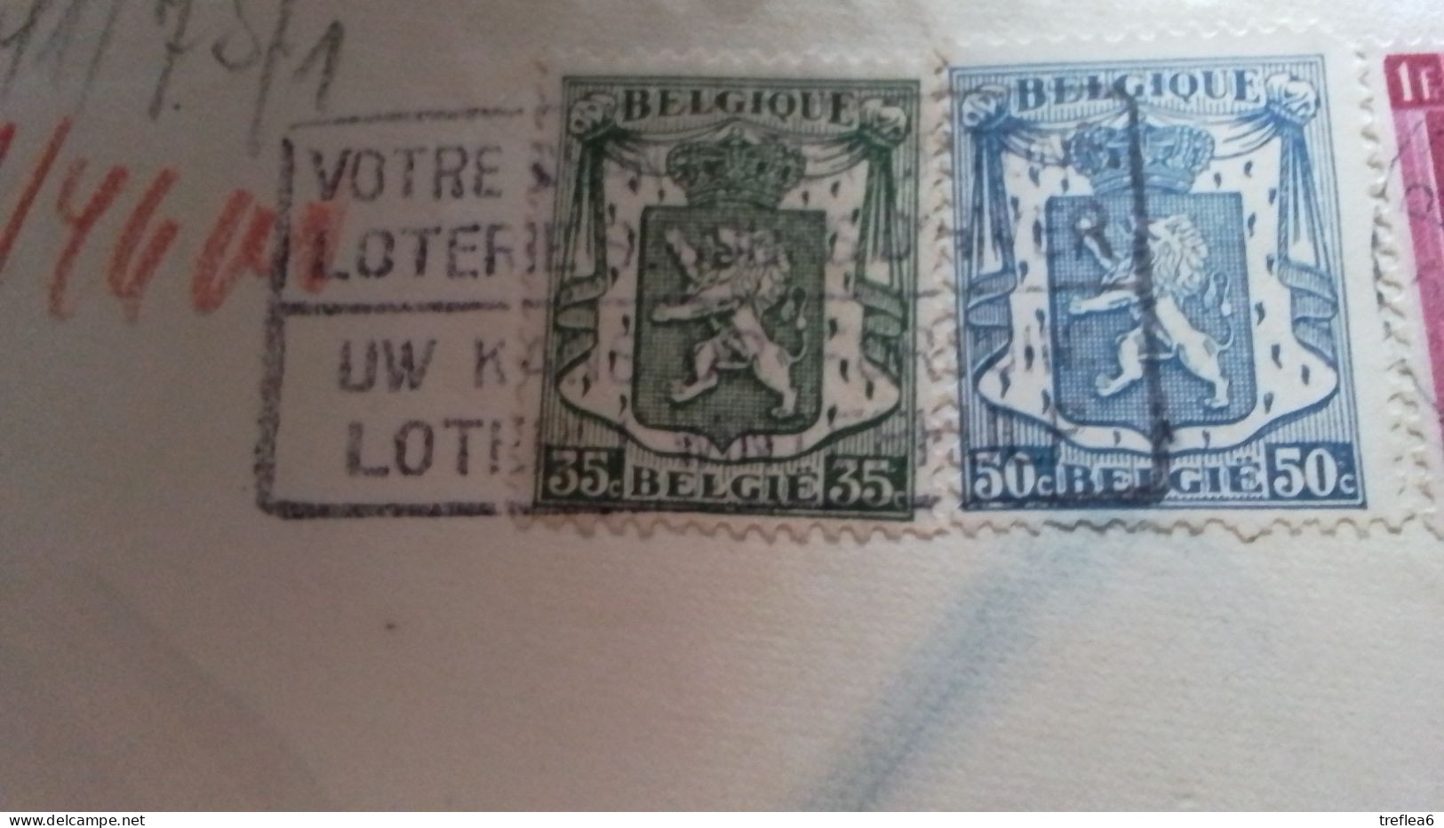 1940 - Lettre De Bruxelles Vers Reims - Censure 89 - - Guerre 40-45 (Lettres & Documents)