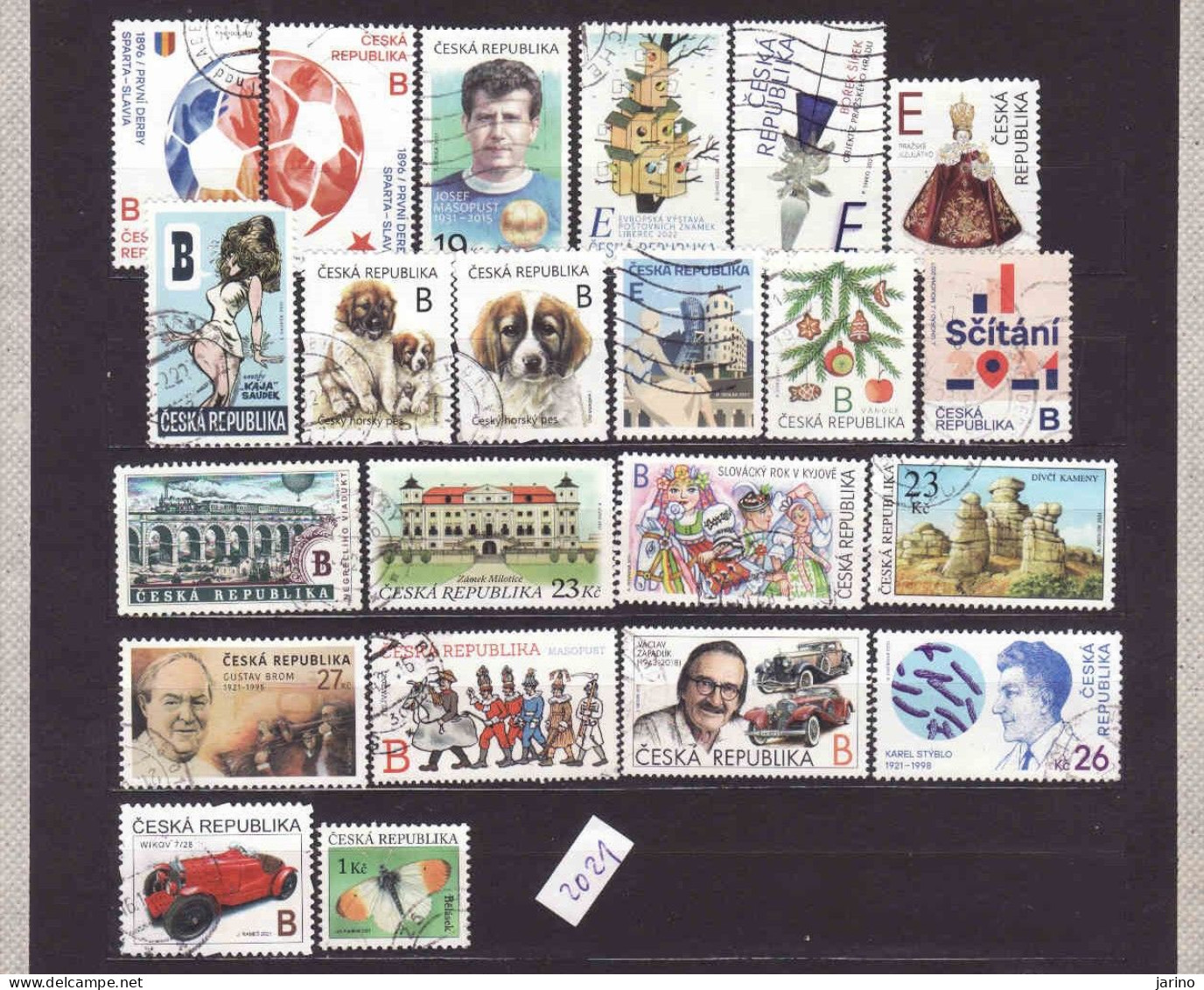 Tchechische Republik 2021, Gebraucht - Used - Obliteré - Used Stamps