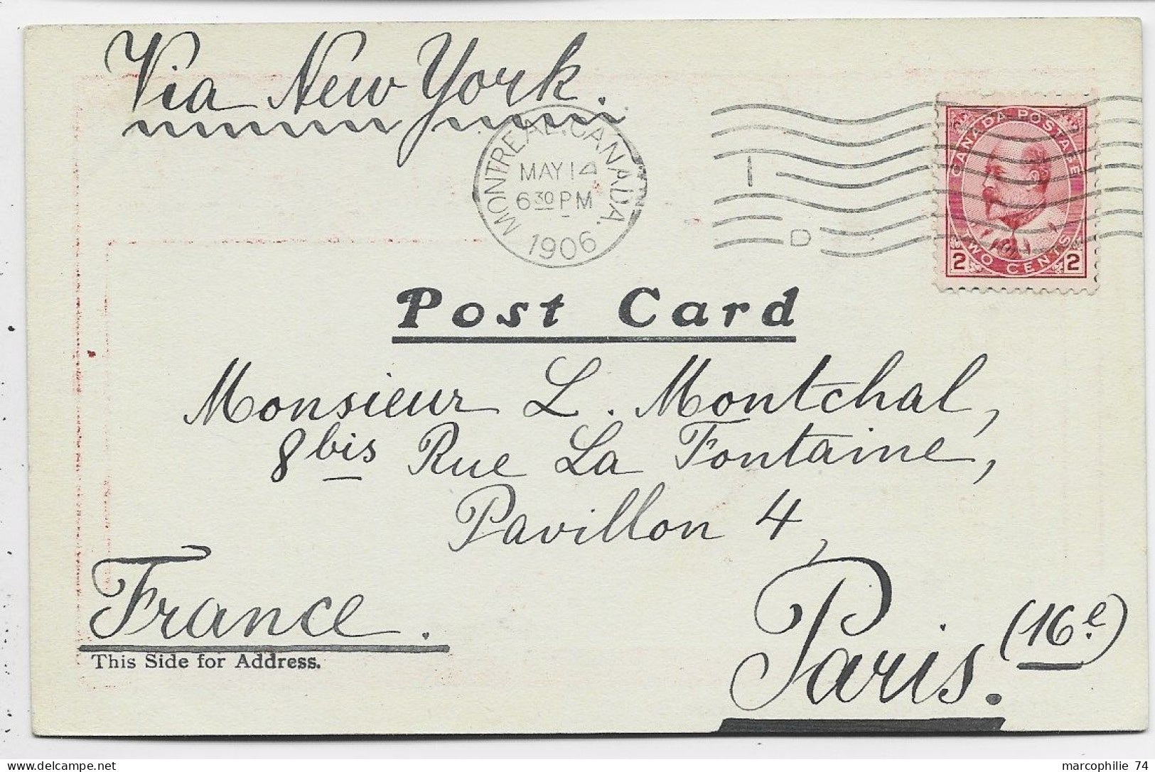 CANADA CARD MONTREAL AFTER A FEW BATHS BANFF HOT SPRINGS HOTEL 1905 POST CARD - Montreal