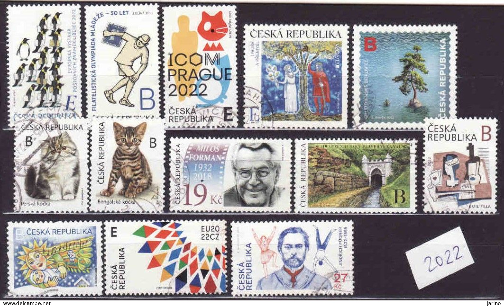 Czechia 2022, Used.I Will Complete Your Wantlist Of Czech Or Slovak Stamps According To The Michel Catalog. - Used Stamps