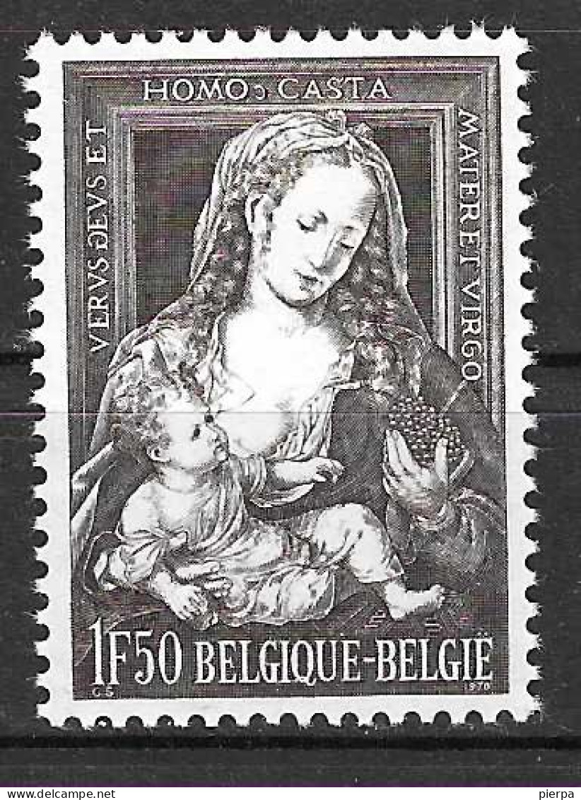 BELGIO - 1970 - NATALE -   - NUOVO MNH** (YVERT 1556 - MICHEL 1617) - Nuevos