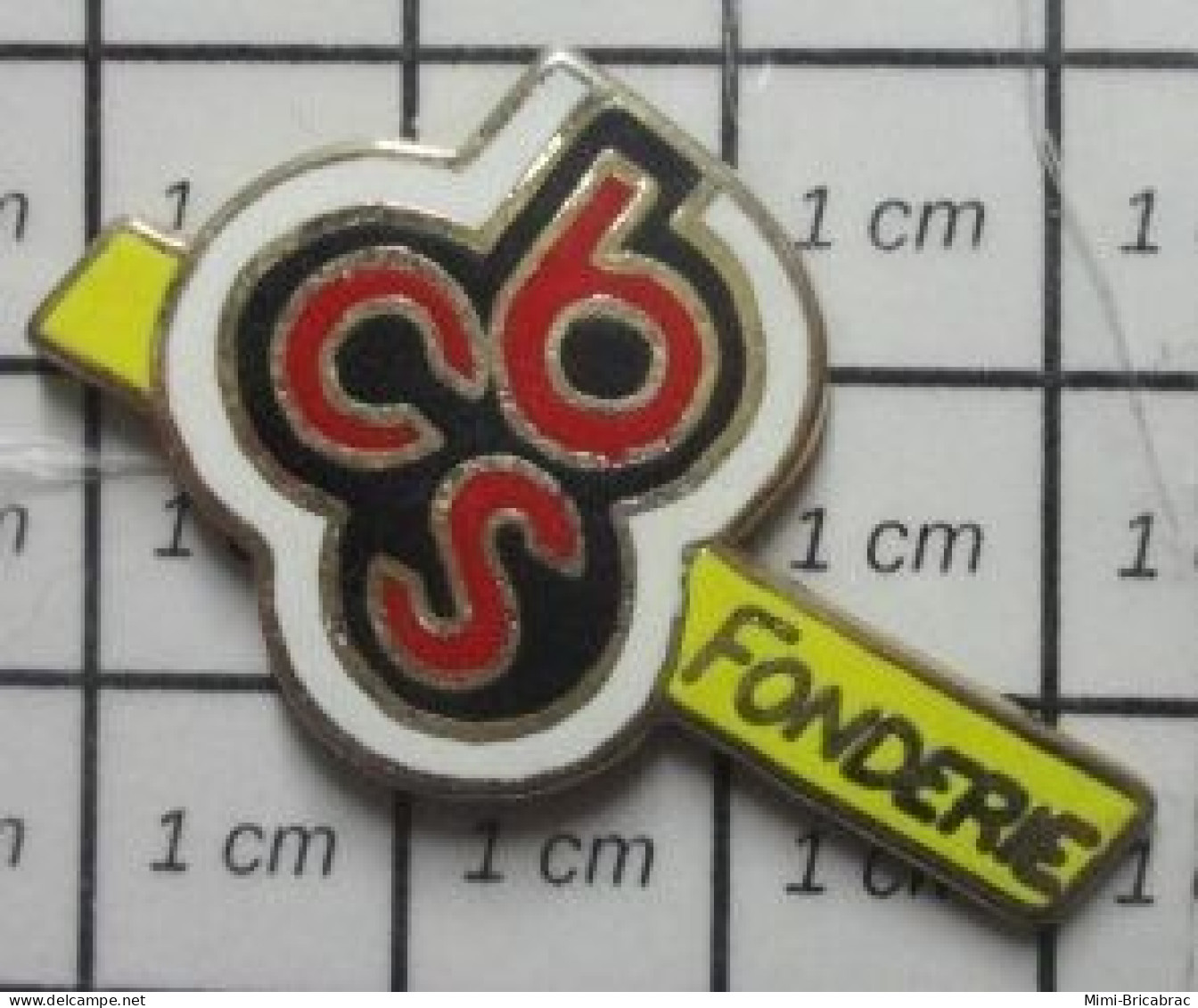 511B Pin's Pins / Beau Et Rare / MARQUES / CBS FONDERIE - Jeux Olympiques