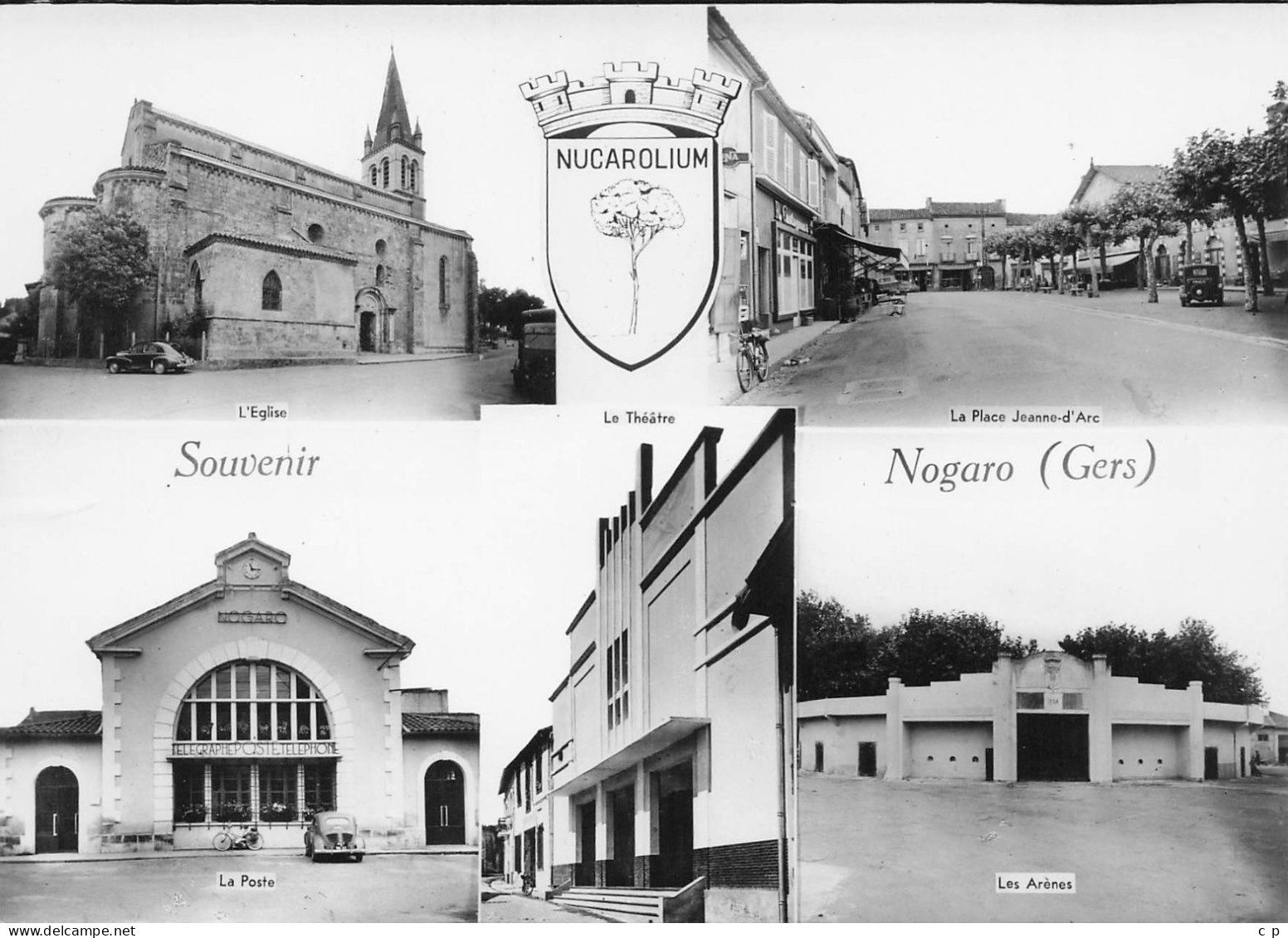 Nogaro - Multivues - Format 10.7 Cm X 15.2 CM  -  CPSM °ger - Nogaro