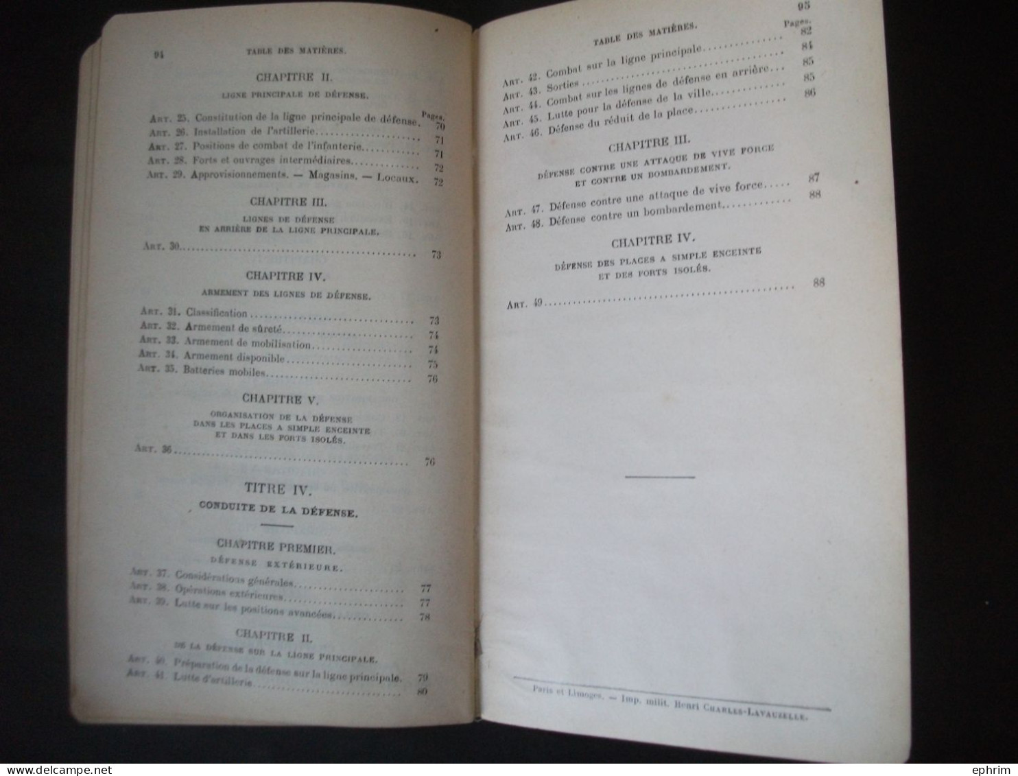 Livre Militaire Guerre De Siège 1er Tirage Charles-Lavauzelle 1899 Artillerie Armée Armement Place Forte Défense Assaut - Francese