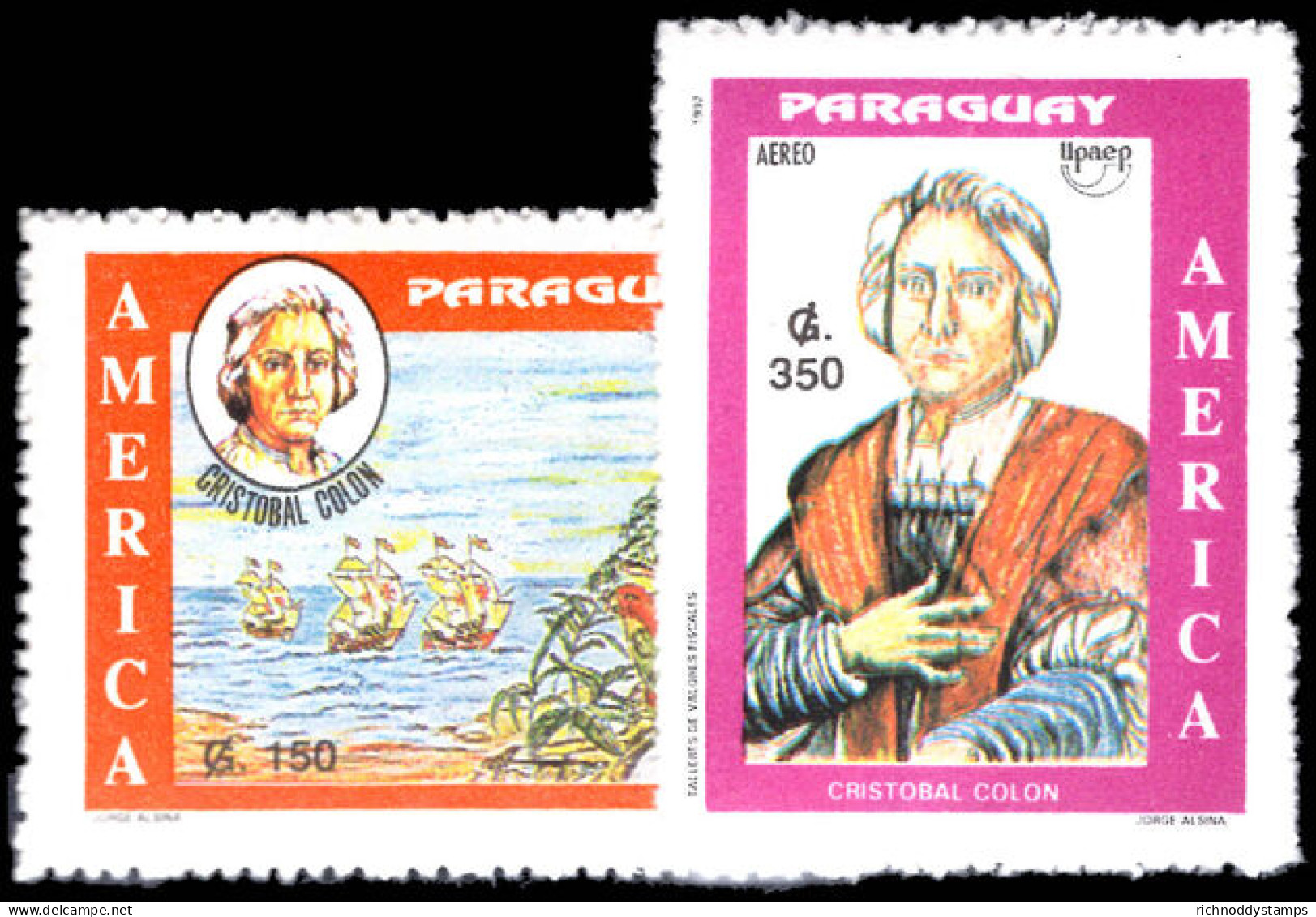 Paraguay 1992 America. 500th Anniversary Of Discovery Of America By Columbus Unmounted Mint. - Paraguay