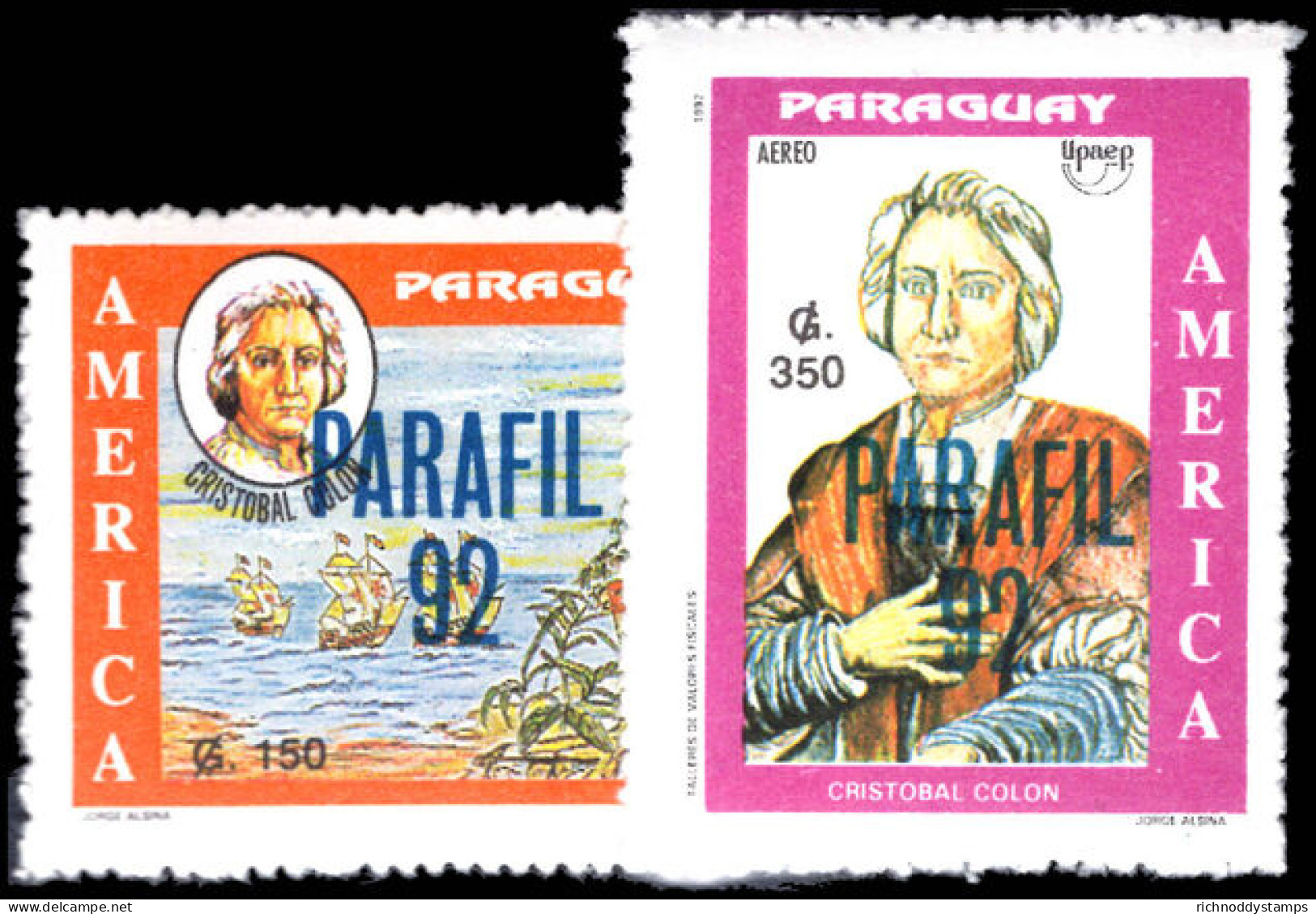 Paraguay 1992 Parafil 92 Unmounted Mint. - Paraguay