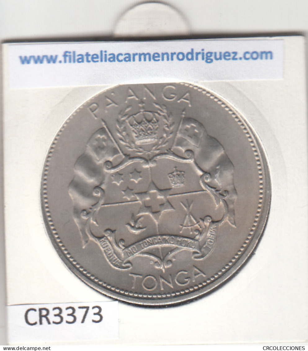 CR3373 MONEDA TONGA 1 PAANGA 1967 MBC  - Altri – Oceania