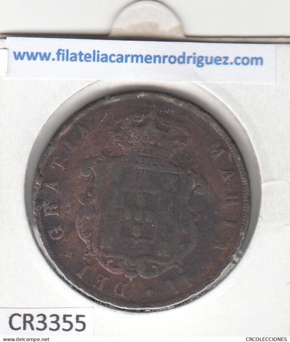 CR3355 MONEDA PORTUGAL 20 REIS 1848 MBC  - Sonstige – Europa