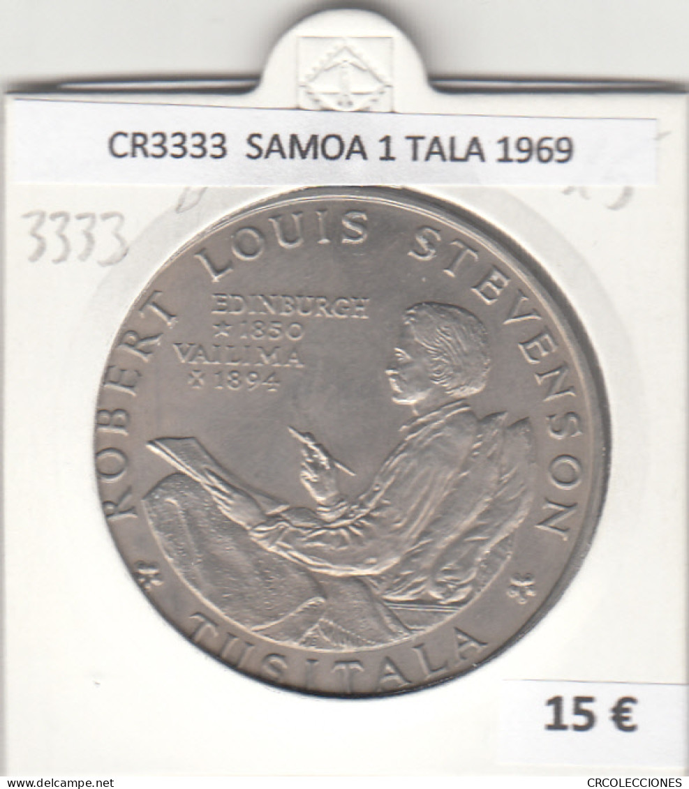 CR3333 MONEDA SAMOA 1 TALA 1969 MBC - Andere - Afrika
