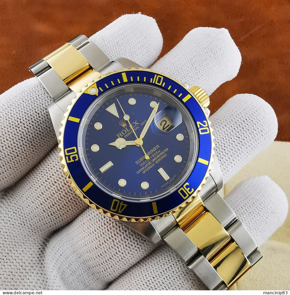 Rolex - Submariner Date 'Blue Dial' - Ref. 16613 T - Uomo - 2000-2010