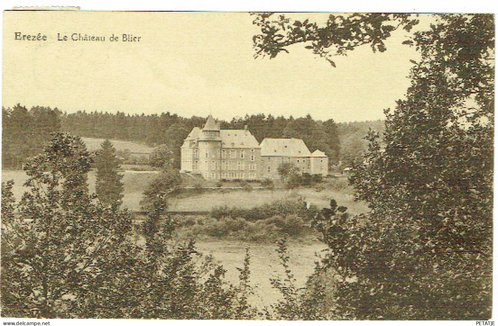 Erezée , Le Château De Blier - Erezee