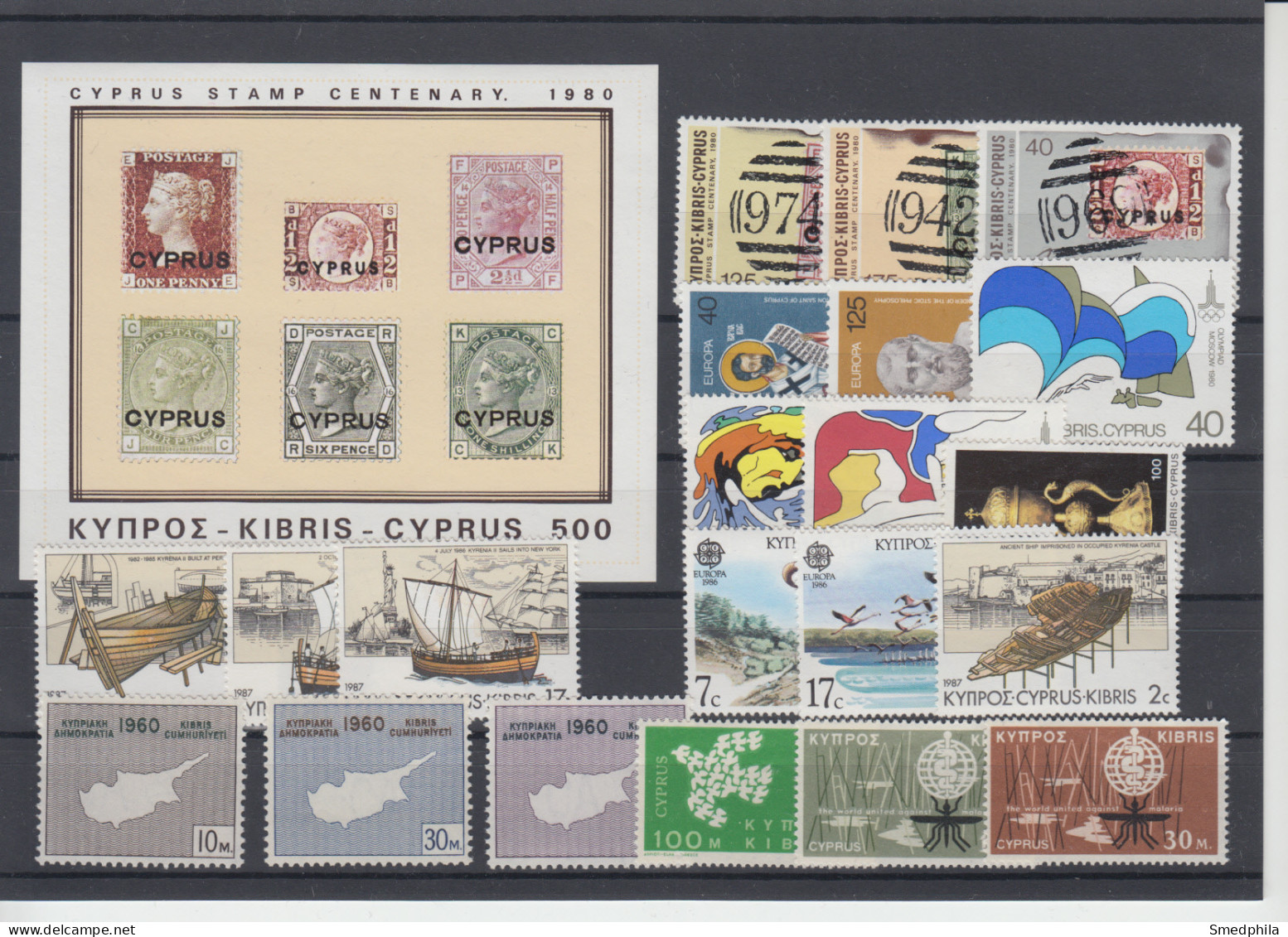 Cyprus  - Lot MNH ** - Ongebruikt