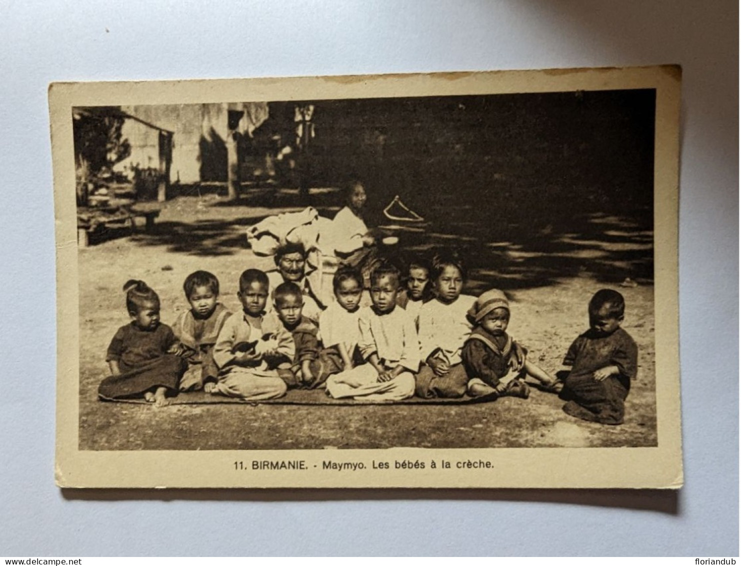 CPA - Birmanie Maymyo Les Bébés à La Crèche - Myanmar (Burma)