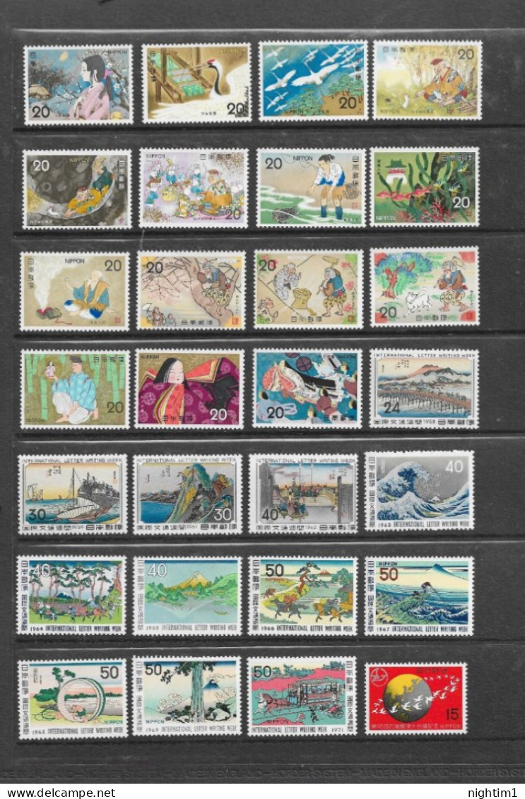 JAPAN COLLECTION. COMMEMORATIVES. UNMOUNTED MINT. NO.8. - Usados