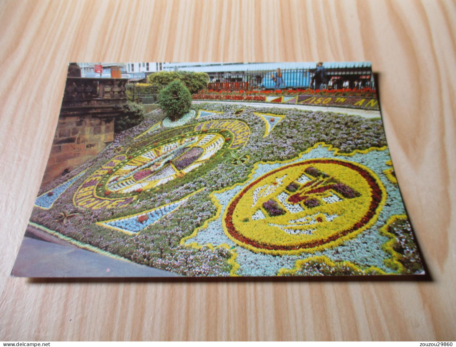 Edinburgh (Royaume-Uni).The Floral Clock, Princess Street Gardens. - Midlothian/ Edinburgh