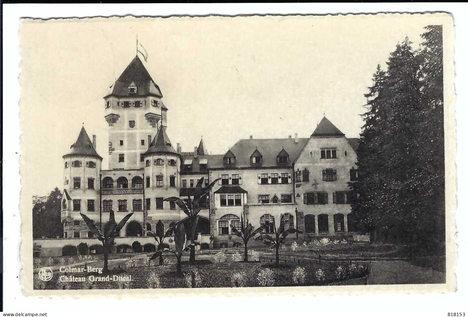 Colmar-Berg  Château Grand-Ducal 1948 - Colmar – Berg