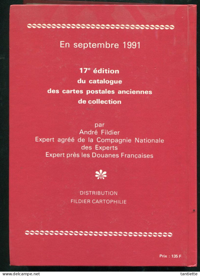 Argus Fildier 1991 : Catalogue De Cote Des Cartes Postales Anciennes De Collection - Books & Catalogues